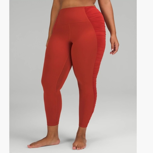 Like new! lululemon 🍋 Align HR Pant 25" *Ruched CYNN 8
Color: Cayenne - Picture 1 of 5